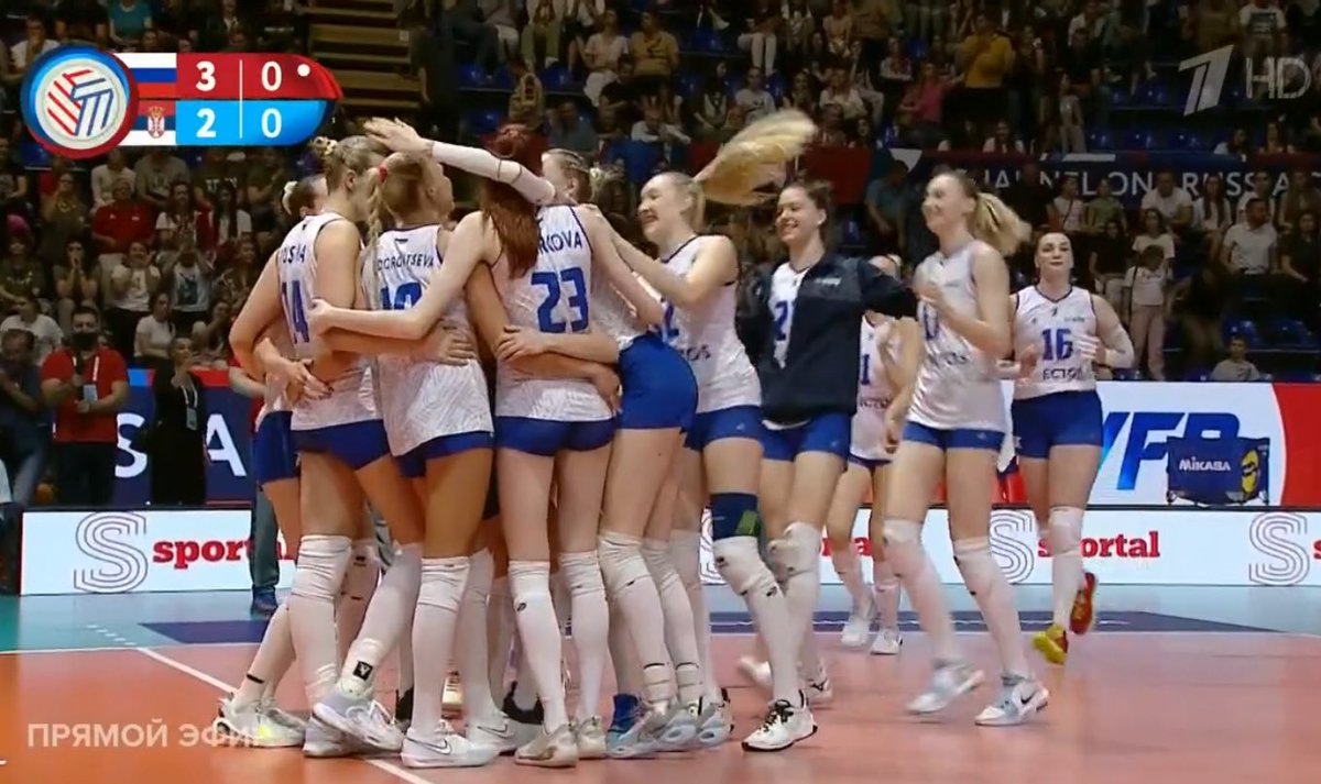 volleytrails's tweet photo. JUST IN: ๐ท๐บ Russia claimed the Channel One Cup with a thrilling reverse sweep victory over ๐ท๐ธ Serbia, taking the match in five sets: 23-25, 22-25, 25-23, 25-23, 15-13. #ChannelOneCup #volleyball #friendlymatch https://t.co/iJ2ytSDGTU