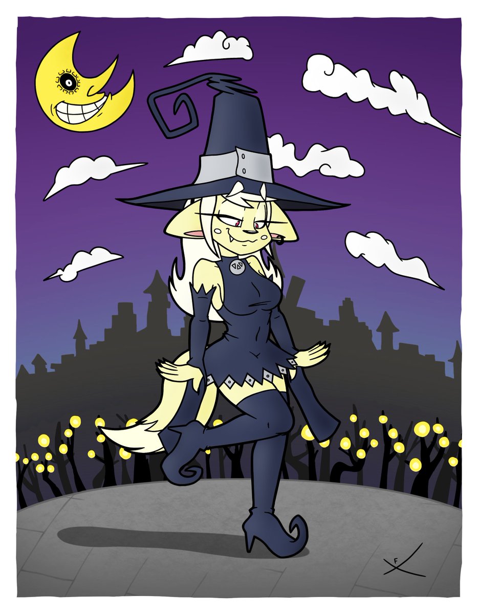 As a special request, I made this Alice cosplaying Blair from Soul Eater