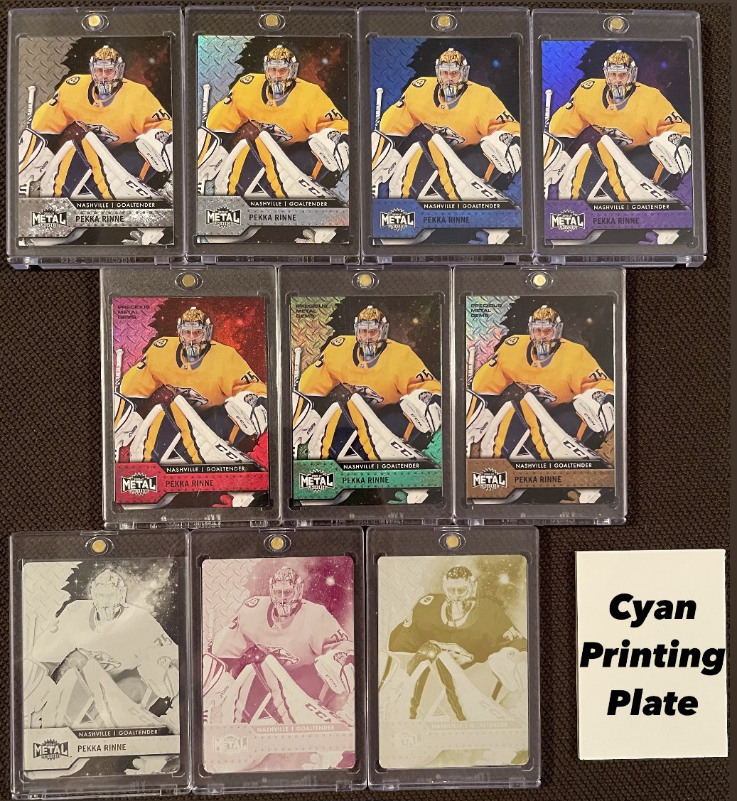 Christian Peery (@peerynotperry) on Twitter photo <a href="/CardPurchaser/">Card Purchaser</a> Looking for the cyan plate to finish off my 20-21 Pekka Rinne PMG rainbow! Willing to overpay for the card, also willing to pay a finders fee/or for any info on its location! #ISO <a href="/CardPurchaser/">Card Purchaser</a> Looking for the cyan plate to finish off my 20-21 Pekka Rinne PMG rainbow! Willing to overpay for the card, also willing to pay a finders fee/or for any info on its location! #ISO