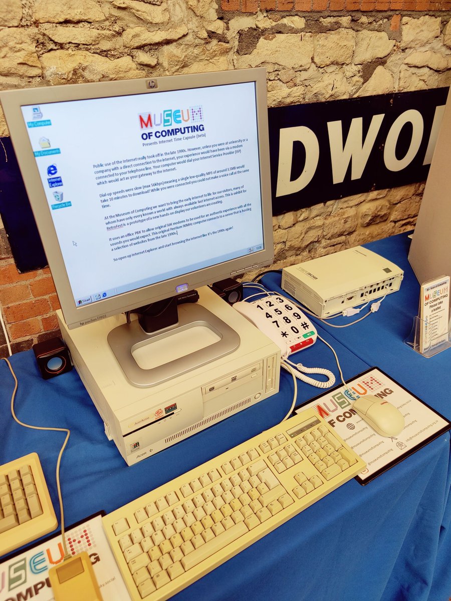 MuseumComputing's tweet image. Fantastic day at RetroFest! Our museum stand was busy with visitors trying our exhibits, including our 90s dialup internet PC and the Tektronix 4052 vector graphics workstation from 1978. Some tickets still left for Sunday! See you all again tomorrow!
retrofest.uk/tickets.php