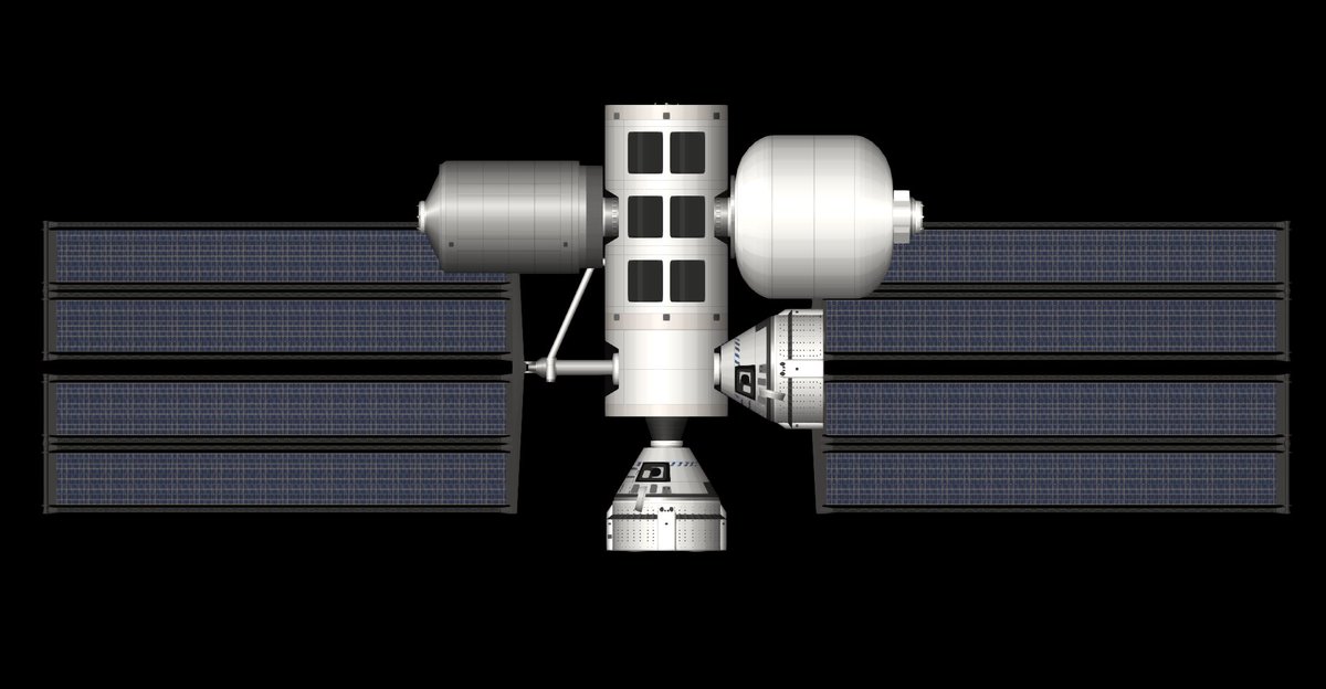 OLA_OLN_OAM's tweet image. Orbital Reef Space Station (ORSS) 🌎

#blueorigin #SpaceFlightSimulator