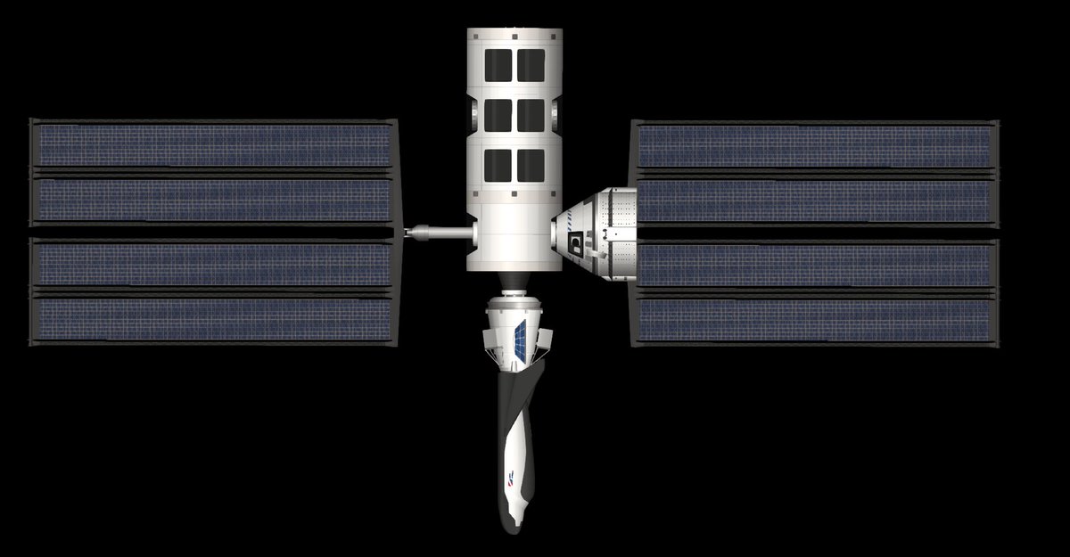 OLA_OLN_OAM's tweet image. Orbital Reef Space Station (ORSS) 🌎

#blueorigin #SpaceFlightSimulator