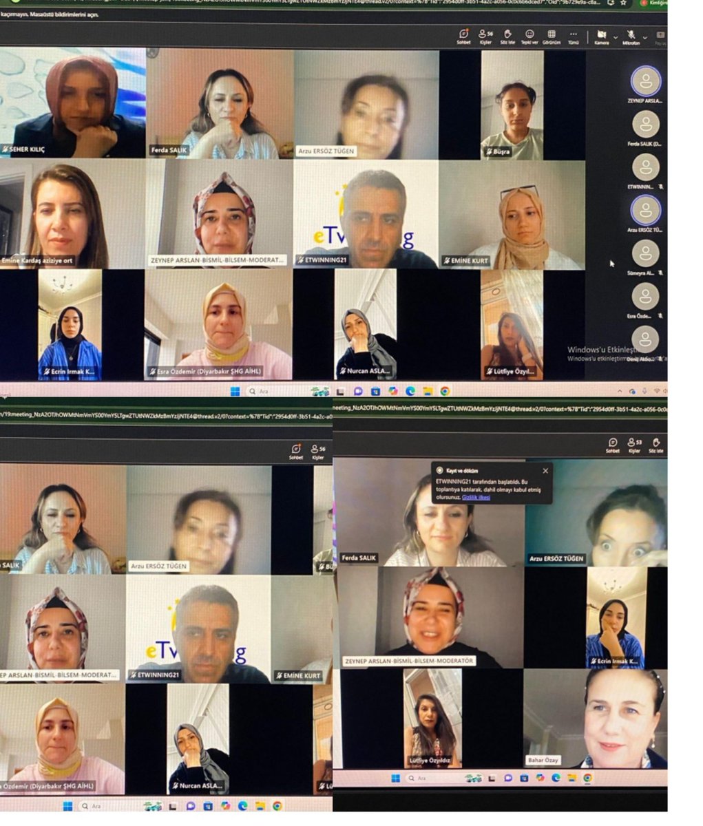 BilsemBismil  Su Gönüllüsü Gençleri Dönüşümsel İyilik eTwinning projesi kapsamında Proje Kurucumuz Zeynep Arslan moderatorlugunde  BM SDSN Türkiye temsilcisi Bahar Özay ile buluştu.<a href="/suverimliligiTR/">Su Verimliliği Seferberliği</a> <a href="/AfireSever/">Afire Sever</a> <a href="/SIyilik2023/">Sıfır Atık İyilik Hareketi Diyarbakır</a> <a href="/Diyarbakirmem/">Diyarbakır İl Millî Eğitim Müdürlüğü</a> <a href="/Murat4Kucukali/">Murat Küçükali</a> <a href="/eTwinningdyrbkr/">eTwinning Diyarbakır</a>