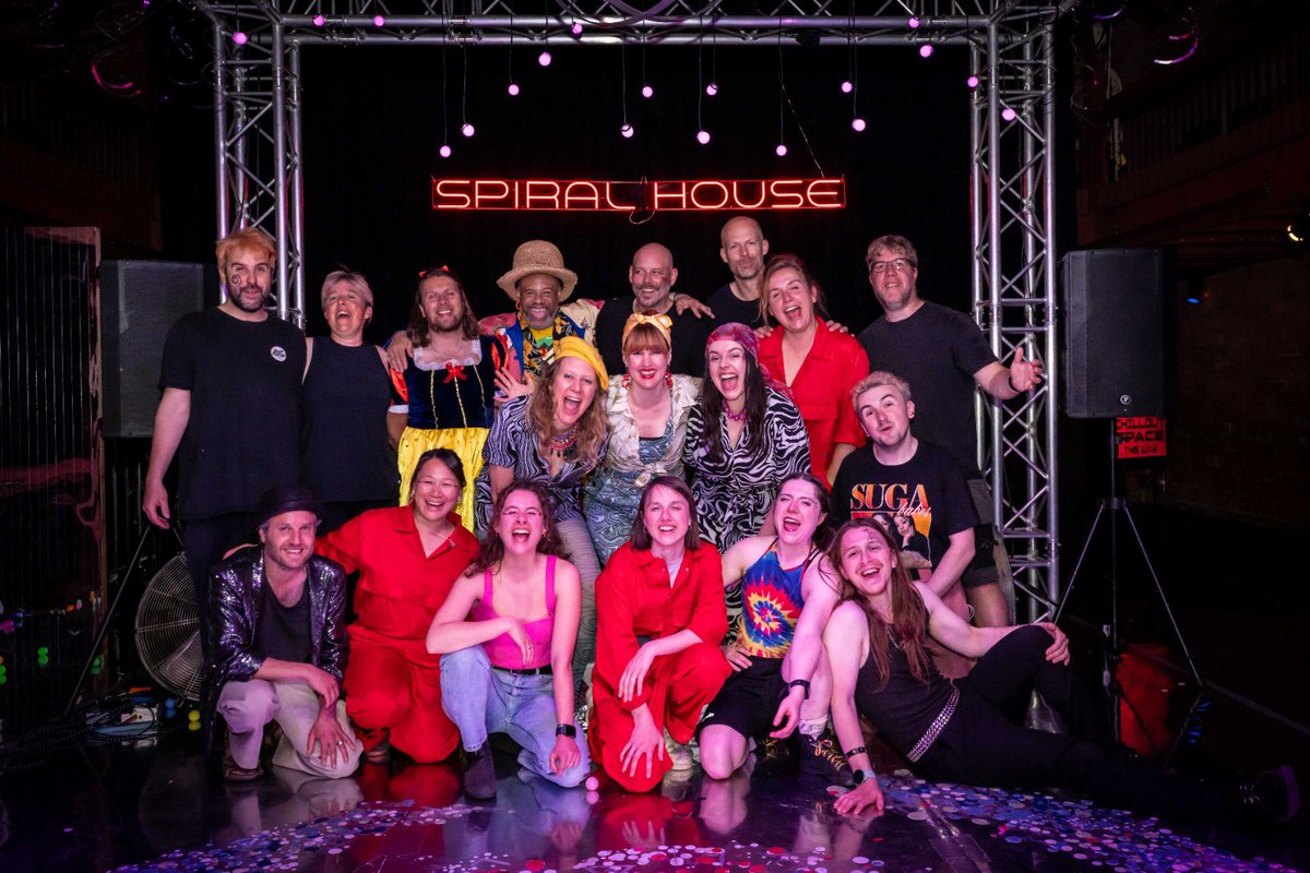 Frozen Light (@frozentheatre) on Twitter photo Day two of Spiral House at <a href="/TheNorthWall/">The North Wall</a>🌀😵💫🌀What a place, what a crowd. Thank you to everyone who has joined us on this one and only spiral adventure 🥳🥳🥳 Day two of Spiral House at <a href="/TheNorthWall/">The North Wall</a>🌀😵💫🌀What a place, what a crowd. Thank you to everyone who has joined us on this one and only spiral adventure 🥳🥳🥳