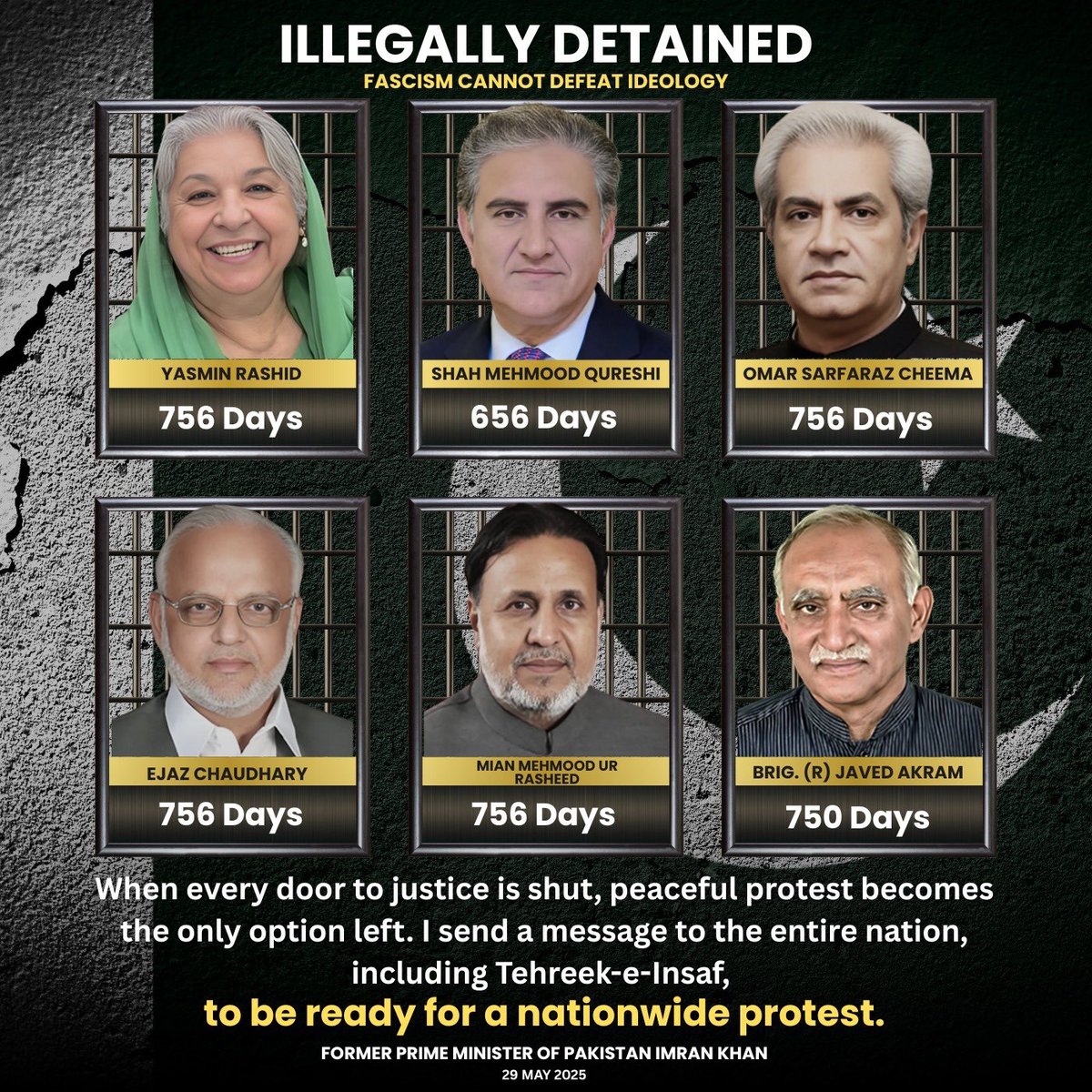 🧵Part 3/n

“سمبڑیال الیکشن میں تمام لوگ بڑھ چڑھ کر حصہ ڈالیں۔ اس ظلم کے نظام کے خلاف اپنی واحد طاقت یعنی ووٹ کے ذریعے فیصلہ دیں۔ انہوں نے الیکشن چوری کا پورا پلان بنایا ہو گا لیکن آپ لوگ چوکنا رہیں۔ فارم 45 لے کر پولنگ سٹیشن سے نکلیں اور فارم 47 ملنے تک RO کے دفتر میں موجود