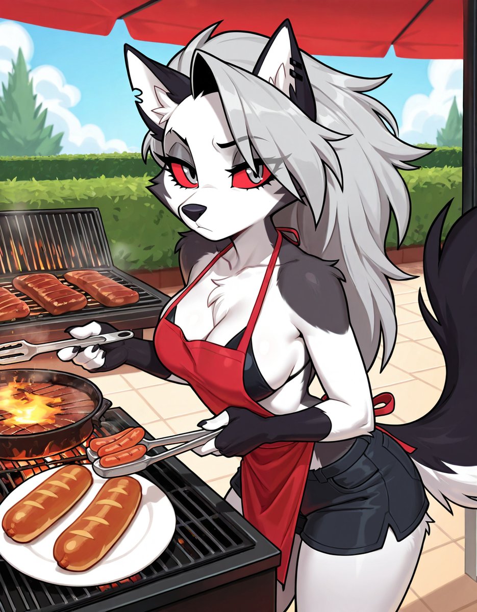 Kiss the cook? I'm kinda busy, man...