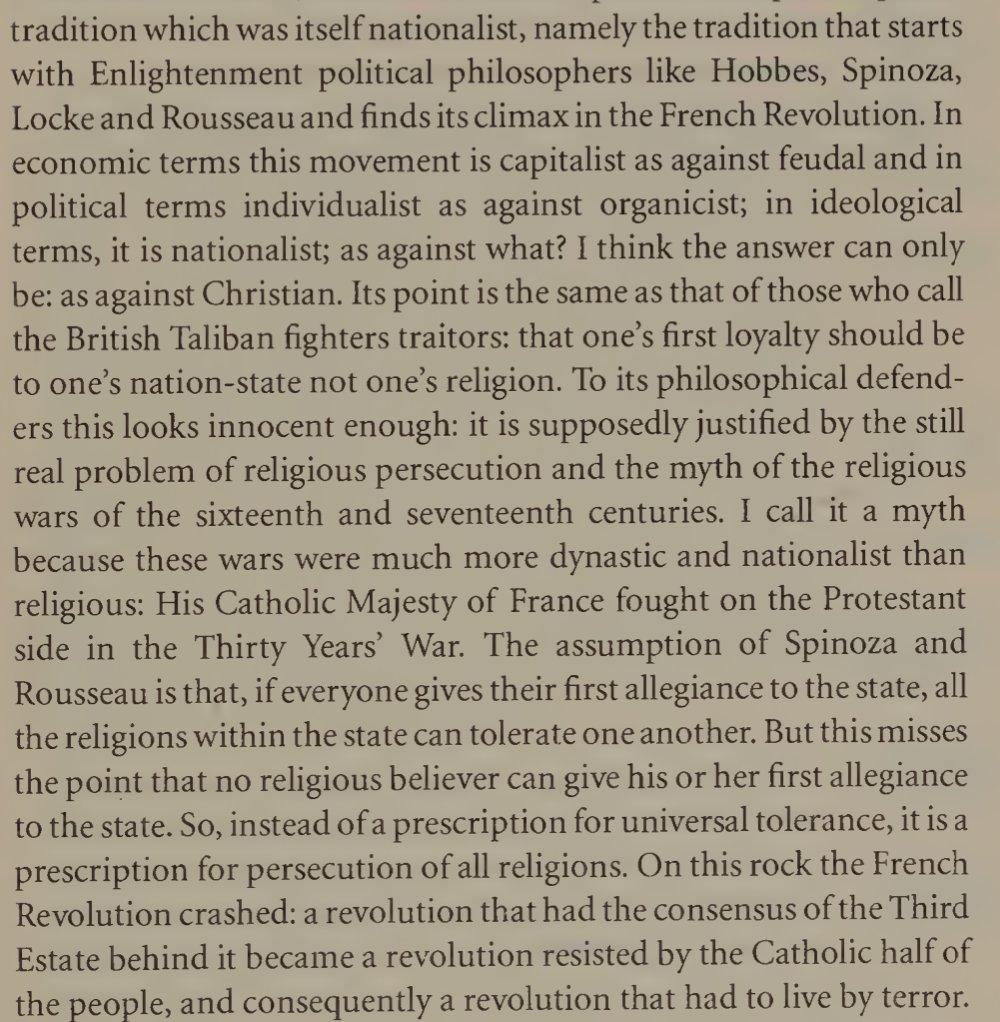 What does this show? That the Muslim world is, like every other religious faith, fragmented into nation-states that demand loyalty to it over religious faith. Nationalism is the dominant identity, at least ideally--something Marx did not understand but Benedict Anderson did.
