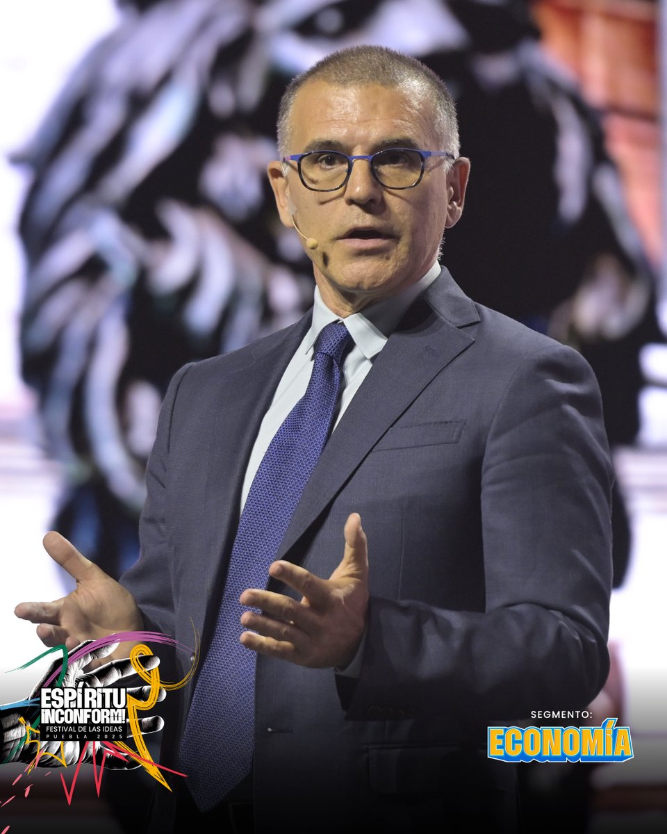La experiencia del Dr. Simeon Djankov como ex viceprimer ministro de Bulgaria, economista e integrante del Banco Mundial con más de 30 años de ardua labor, lo hacen una de las figuras más influyentes del planeta y hoy se presento en el #FDIPuebla2025 🚀💡