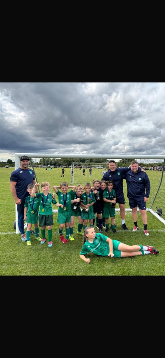 First tournament win for Lightning this morning. Champions League winners at Rainford. ⚡️⚡️⚡️