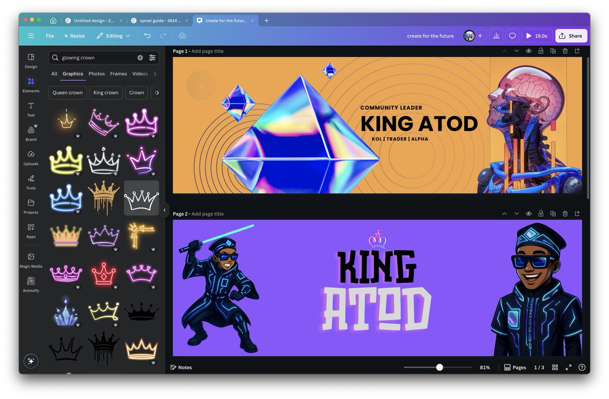 Rebranding in progress. 🔜

I’m not a designer — I never learned how to design. 👨🏽‍🎨

Everything na just OT. 🧠

I need suggestions from creators. 🥹