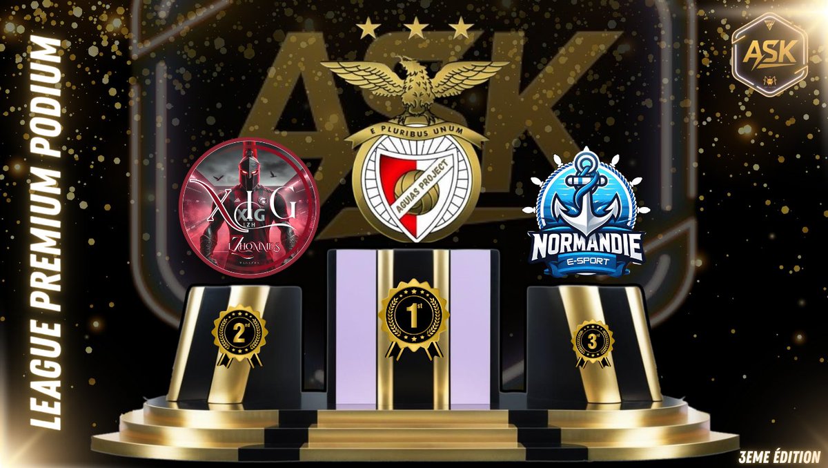 3 ème place dans cette compétition <a href="/ASKLeague_/">𝗔𝗦𝗞 𝗟𝗘𝗔𝗚𝗨𝗘</a> l1 avec de belle équipe bravo à tous .