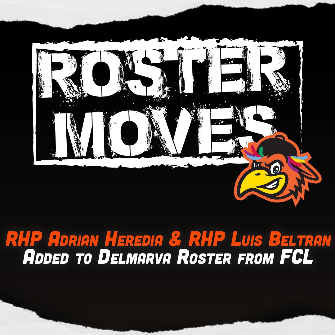 We have made the following roster moves: