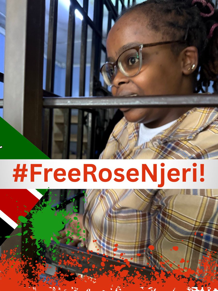 There's NO INDEPENDENCE in Kenya,

If a young lady can be arrested for creating a public participation website.

This is a murderous regime rotten to the core 

#FreeRoseNjeri #RejectFinanceBill2025