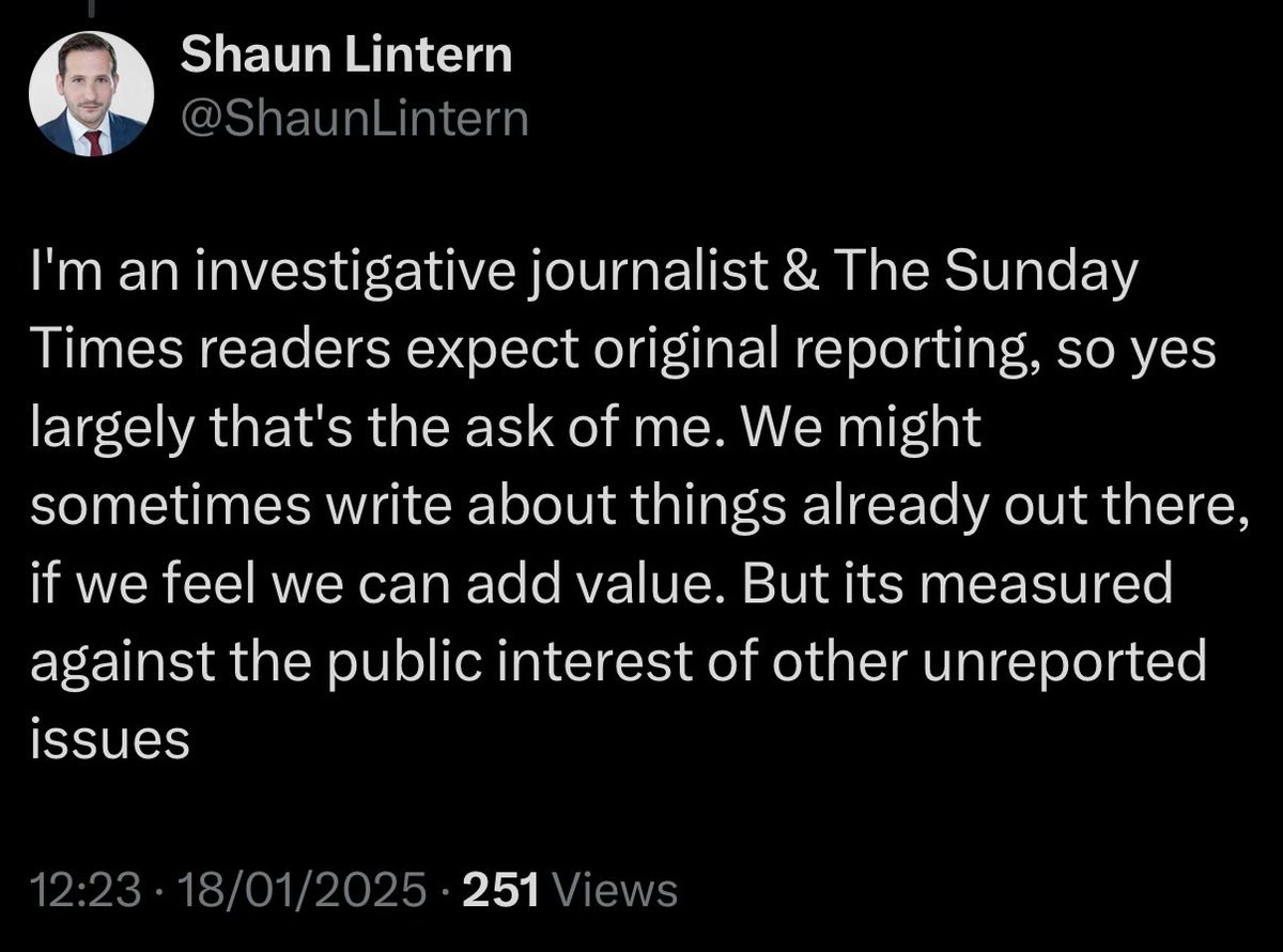 platinumpizza™ (@xeon4f145d96s1) on Twitter photo Very curious how <a href="/ShaunLintern/">Shaun Lintern</a> decided to reconcile his previously tweeted explanation on which stories he deems worthy of research (AKA original reporting) when the Residents strike has been covered to death by every other journalist in the UK… Very curious how <a href="/ShaunLintern/">Shaun Lintern</a> decided to reconcile his previously tweeted explanation on which stories he deems worthy of research (AKA original reporting) when the Residents strike has been covered to death by every other journalist in the UK…