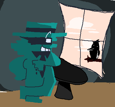 eeveenation64dd's tweet image. #vlooguy !!!!!!!!!!!!!11111111111.,..,,. i didnt make tje vloo on the left of tje GIf!!!! i trie dto make DAve vloo look similar kind o f!!!1,., i also dont know why i made tje bird look like tjat in the pictu