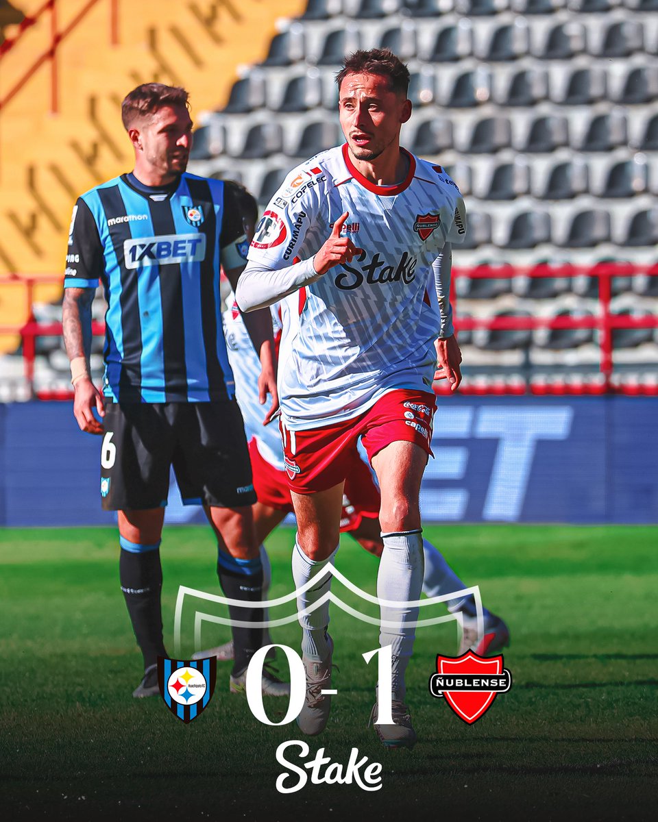 nublenseSADP's tweet photo. ¡¡FINAAAL EN TALCAHUANO!! GANARON LOS DIABLOS ROJOS 🔥 

Con gol de Pedro Sánchez, vencimos por 0-1 a Huachipato y nos llevamos los puntos a la región de Ñuble 💪🏻

¡Buen retorno, familia! 👹 https://t.co/nb48euuY8f
