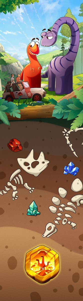 ltwtao's tweet image. GM!☕️🐟
I'm back~ as well as a fun art contest #GKOI2025
I call it: 《Discovery and Exploration 》
Just like Web3, as long as you have patience, you will always find a treasure that belongs to you!
Thanks to @AndrewsaurP for providing ~~
@gkoiart
@raidxyz