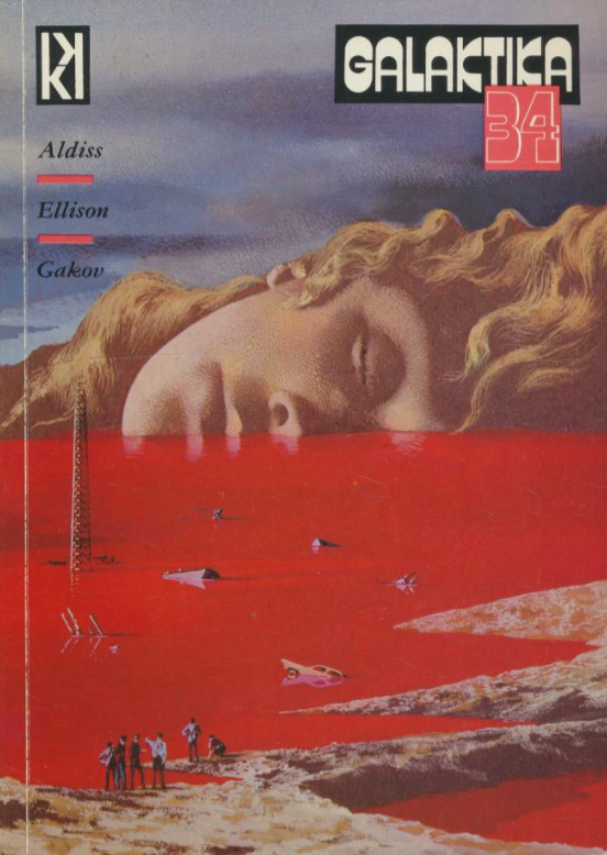 PulpLibrarian's tweet photo. Galaktika 34 (1979). Cover by Karel Thole. https://t.co/WryQZaKNut