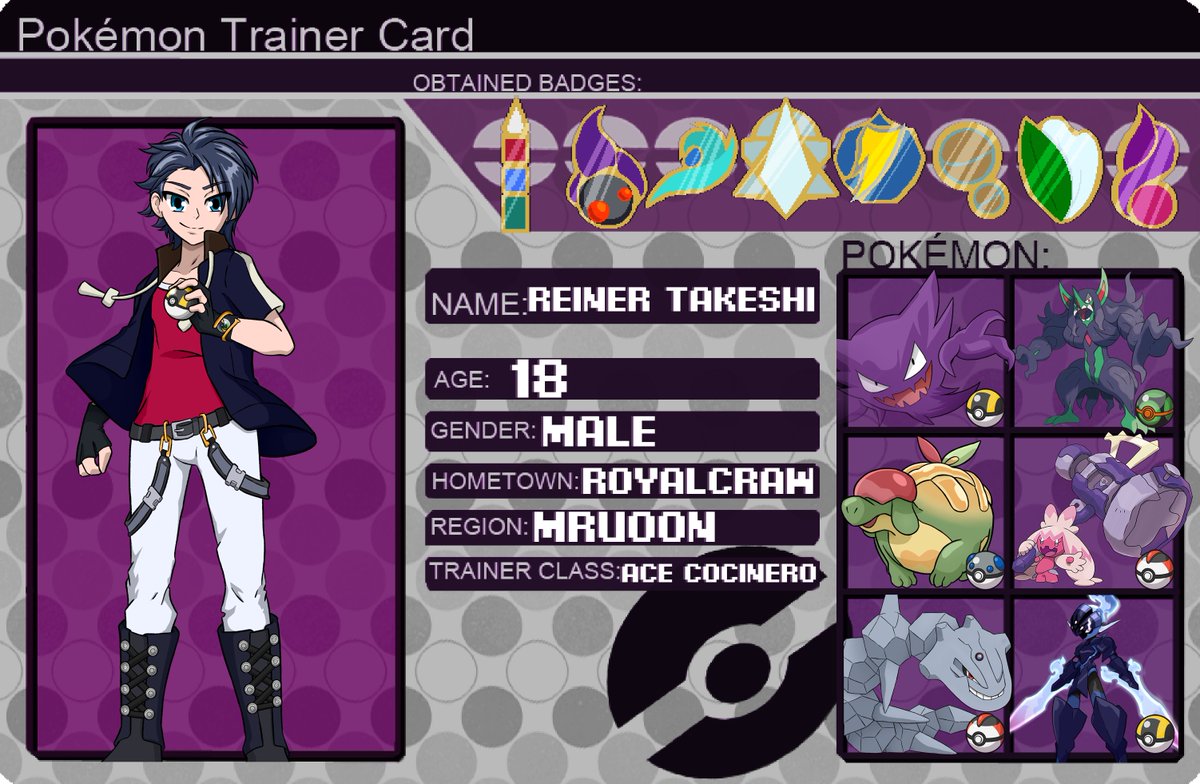 Pokémon Mastery Fate - The Ace Cocinero Reiner Takeshi
#DigiDestArt <a href="/Grimmjack/">Grimmjack</a> <a href="/TheSchmuckSquad/">TheSchmuckSquad</a>