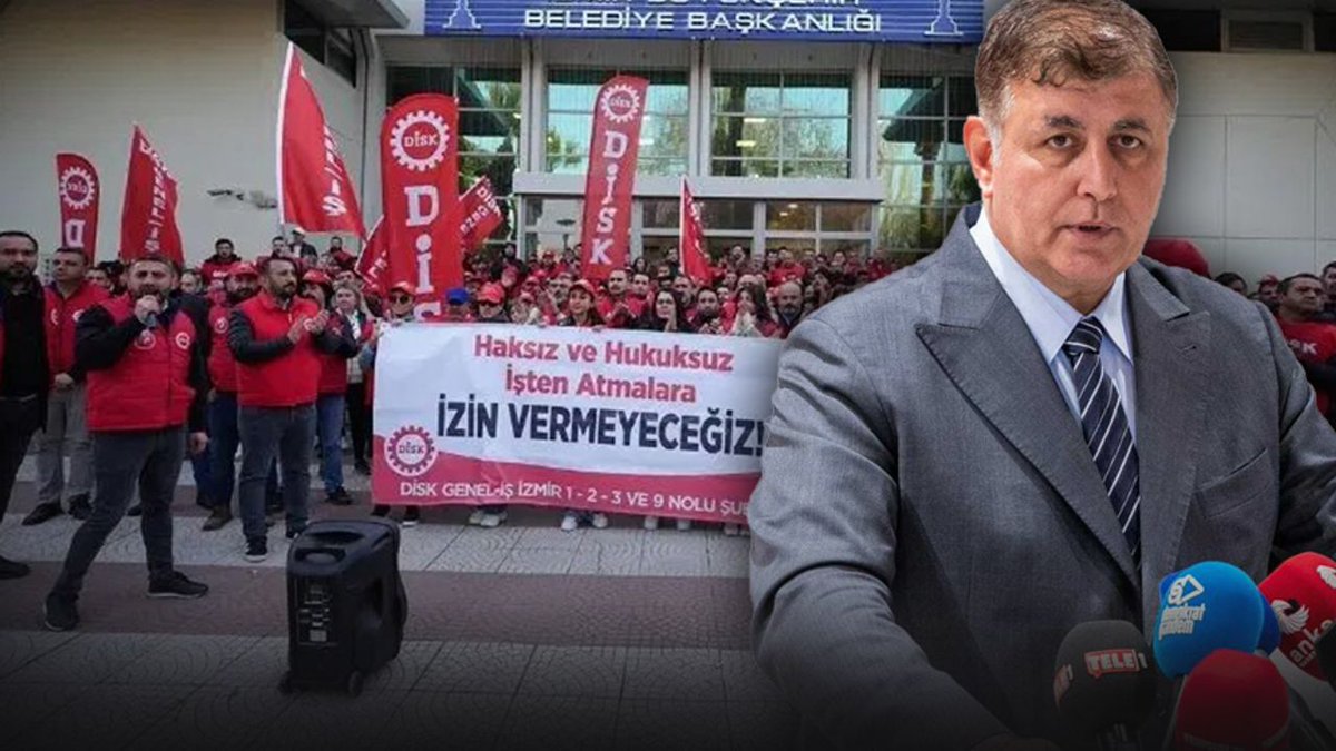 Tugay grevdeki sendikayla gemileri yaktı!
Eğer uzlaşmaz tutum devam edecek olursa, Sendika Yetkilileri tarafından gönderilen tüm teklifleri İzmir Halkının onayına sunacağım. Sendikanın makullük sınırlarını aşan yaklaşımlarına karşı halkımızın ve işçimizin sağduyusuna güveniyorum"
