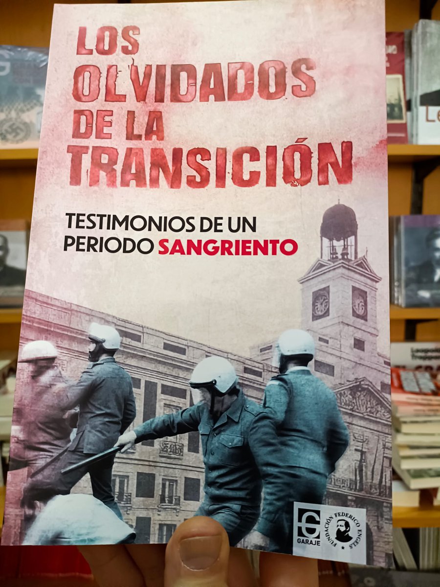 Feria del Libro de Madrid, en la caseta número 280 correspondiente a la Fundación Federico Engels se presenta el libro "Los Olvidados de la Transición".  El domingo 1/6/25 a partir de las 18:30 horas firmaremos ejemplares. Os esperamos