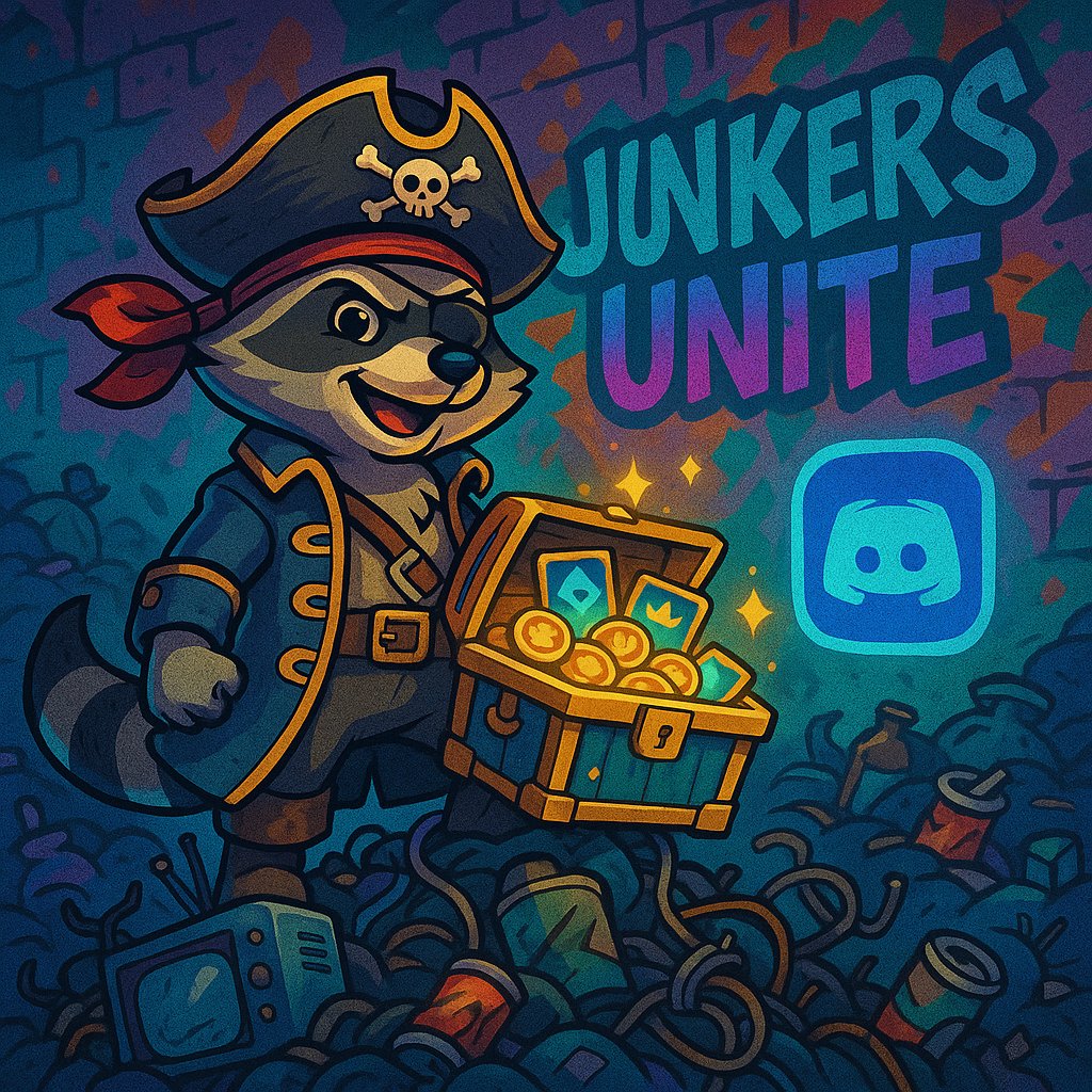 🚨 Stop scrolling! 🚨
Ready to level up your meme game? 💎
JunkCoin isn’t just a token—it’s a lifestyle of hoarding, collecting, and HAVING FUN in the wild world of crypto! 🏴‍☠️🗑️

🐀 We’re not cleaning—we’re collecting.
🪙 We’re not just holding—we’re hoarding.
💥 We’re not here