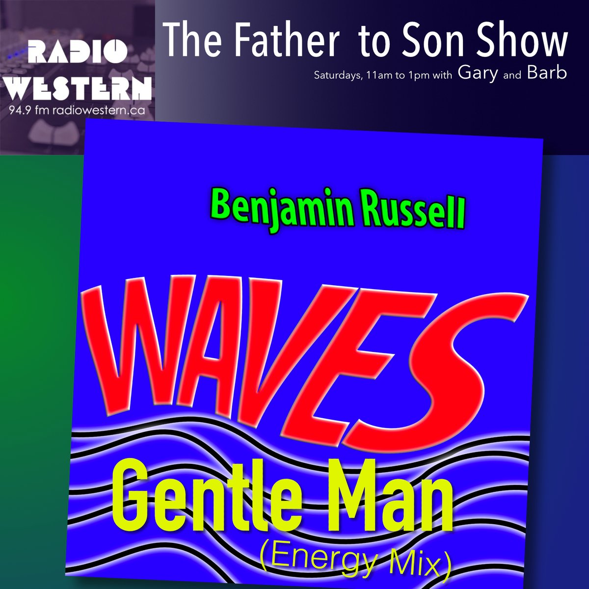 Benjamin Russell (@mtl_bar) on Twitter photo Thanks for playing GENTLE MAN (Energy Mix) from my new WAVES album on Father To Son on 94.9 FM <a href="/radiowestern/">Radio Western</a> !
WAVES website: tcbe.ca/waves/
Bandcamp: benjaminrussell.bandcamp.com/album/waves-20…
Everywhere: song.link/benjaminrussel…
GENTLE MAN video: youtube.com/watch?v=x2hz34…
#artpop Thanks for playing GENTLE MAN (Energy Mix) from my new WAVES album on Father To Son on 94.9 FM <a href="/radiowestern/">Radio Western</a> !
WAVES website: tcbe.ca/waves/
Bandcamp: benjaminrussell.bandcamp.com/album/waves-20…
Everywhere: song.link/benjaminrussel…
GENTLE MAN video: youtube.com/watch?v=x2hz34…
#artpop