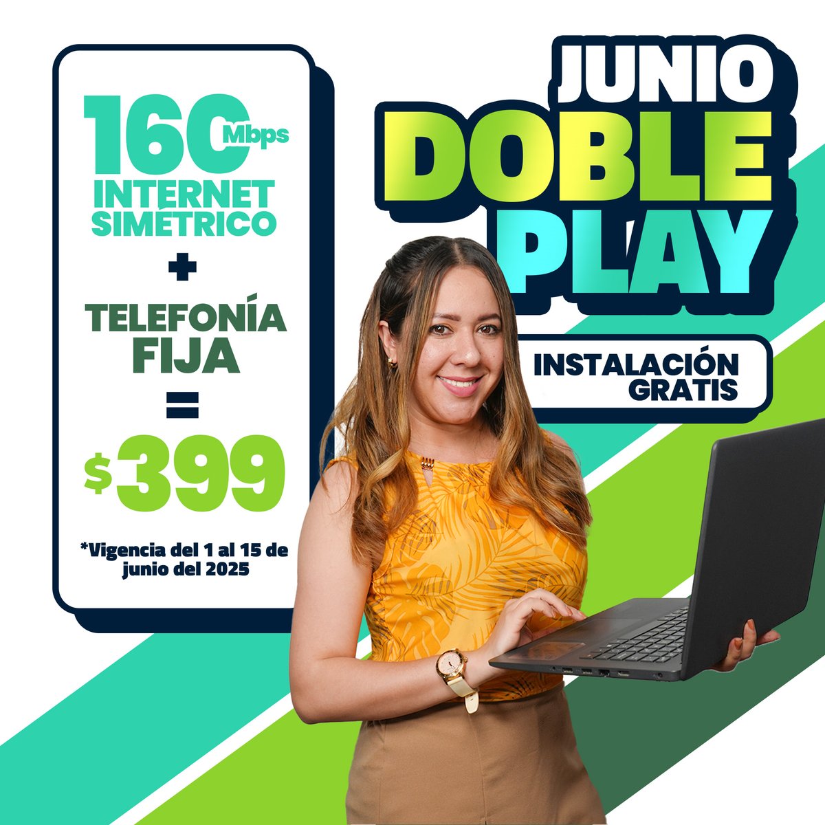 INBTELMX's tweet photo. ¡Navega sin límites con INBTEL! 🚀 Obtén 160 Mbps simétricos de internet de alta velocidad más telefonía por solo $399 al mes.
Válido del 1 al 15 de junio. 👉 https://t.co/RoUenDb09k

#NBTELComunicaciones #PromoJunio #Internet #Televisión #Telefoní #Tampico #CdMadero #Altamira https://t.co/urDNAfOIoT