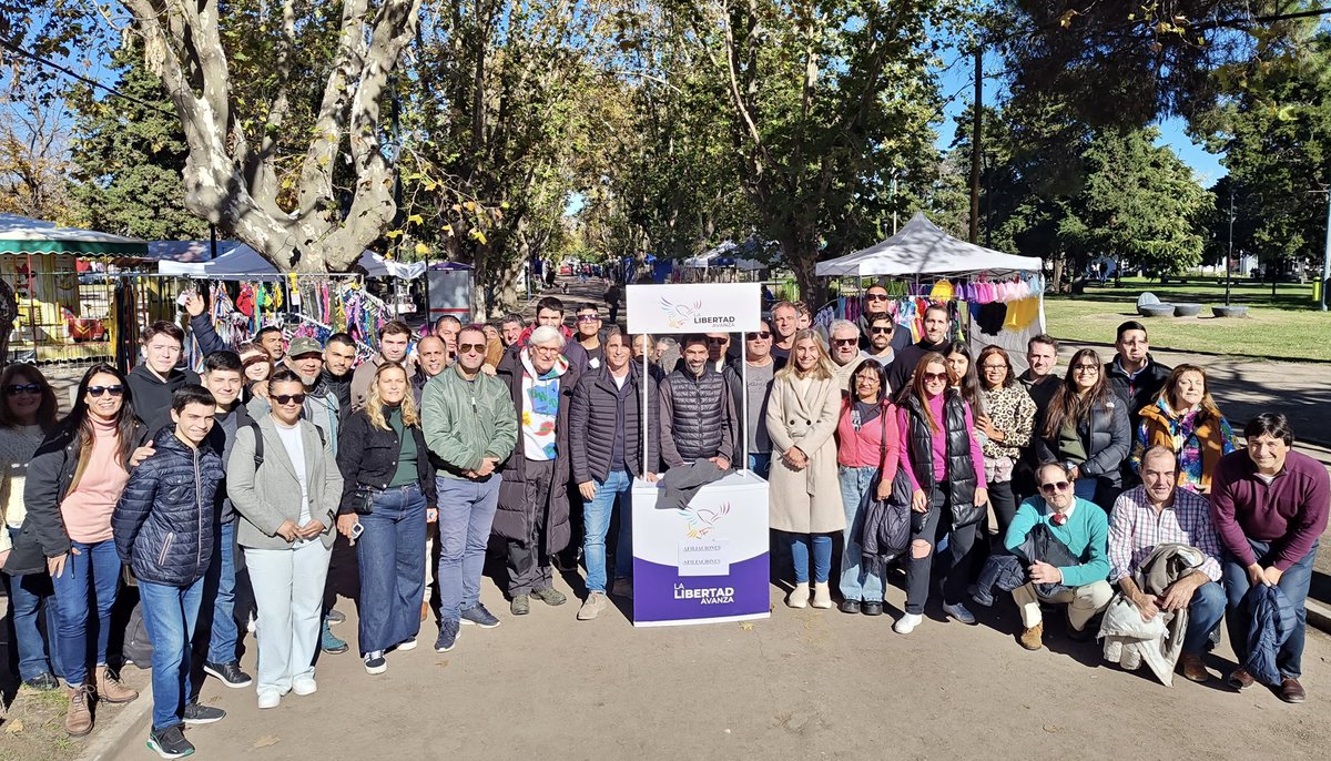 🟣 | CAMPAÑA DE AFILIACIÓN A <a href="/LLibertadAvanza/">La Libertad Avanza</a> EN LA PLATA…

Cada día somos más.
La Libertad Avanza, VLLC…!!! 🇦🇷🦁