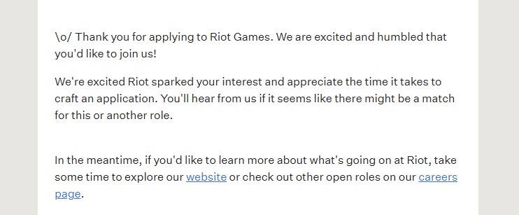 Just applied! This opportunity is amazing, and I believe I'm a great fit—my Bachelor's thesis was actually about TFT 👀

If you're curious, feel free to check it out (link in the comments)

Can't wait for the chance to move to LA and contribute to Riot! 🔥
