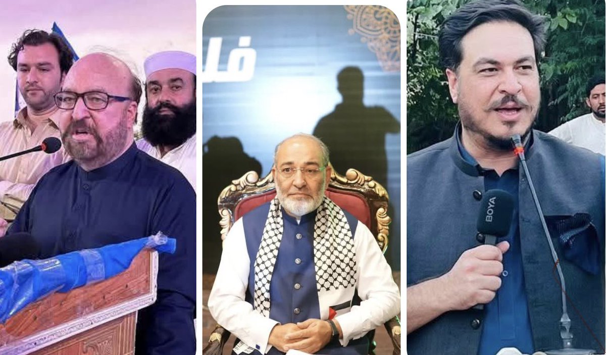 Siraj Uddin Khan (@sirajuddinji) on Twitter photo سابق سینیٹر مشتاق احمد خان، انکی اہلیہ، صاحبزادگان اور دیگر انسانی حقوق کارکنان کی گرفتاریاں افسوسناک اور قابل مذمت اقدام ہے۔ وفاقی حکومت سے انکی فی الفور رہائی کامطالبہ کرتا ہوں۔
ہر پاکستانی کوغزہ میں جاری نسل کشی کیخلاف پر امن احتجاج کا حق حاصل ہے۔
<a href="/SenatorMushtaq/">Senator Mushtaq Ahmad Khan | سینیٹر مشتاق احمد خان</a> کے ساتھ ہر سابق سینیٹر مشتاق احمد خان، انکی اہلیہ، صاحبزادگان اور دیگر انسانی حقوق کارکنان کی گرفتاریاں افسوسناک اور قابل مذمت اقدام ہے۔ وفاقی حکومت سے انکی فی الفور رہائی کامطالبہ کرتا ہوں۔
ہر پاکستانی کوغزہ میں جاری نسل کشی کیخلاف پر امن احتجاج کا حق حاصل ہے۔
<a href="/SenatorMushtaq/">Senator Mushtaq Ahmad Khan | سینیٹر مشتاق احمد خان</a> کے ساتھ ہر