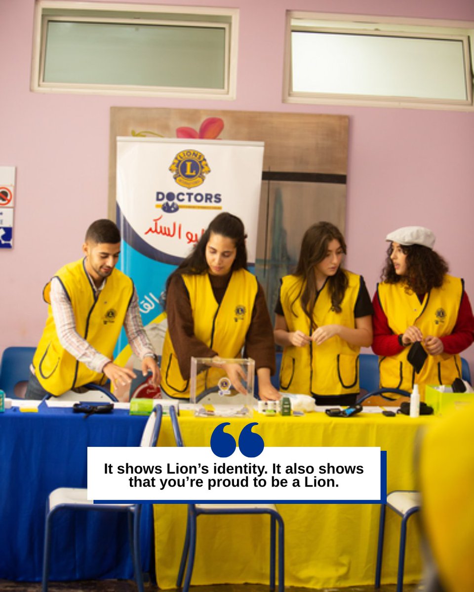 For many Lions, the iconic, bright yellow garment is a source of pride, serving as both an international identifier and a beacon for community service. 💛⭐️

With so many meanings to Lions across the globe, what does the vest mean to you? 👇