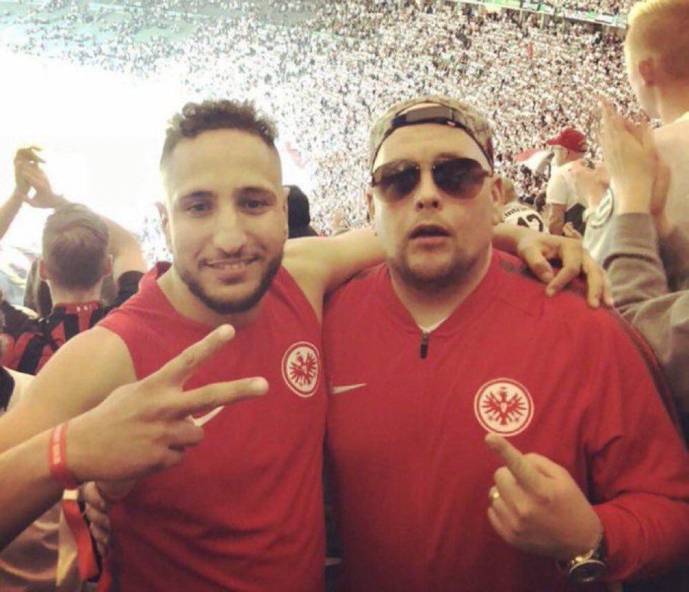 Eines Tages spielt die Eintracht im CL Finale und Celo &amp; Abdi werden auftreten ☝🏻