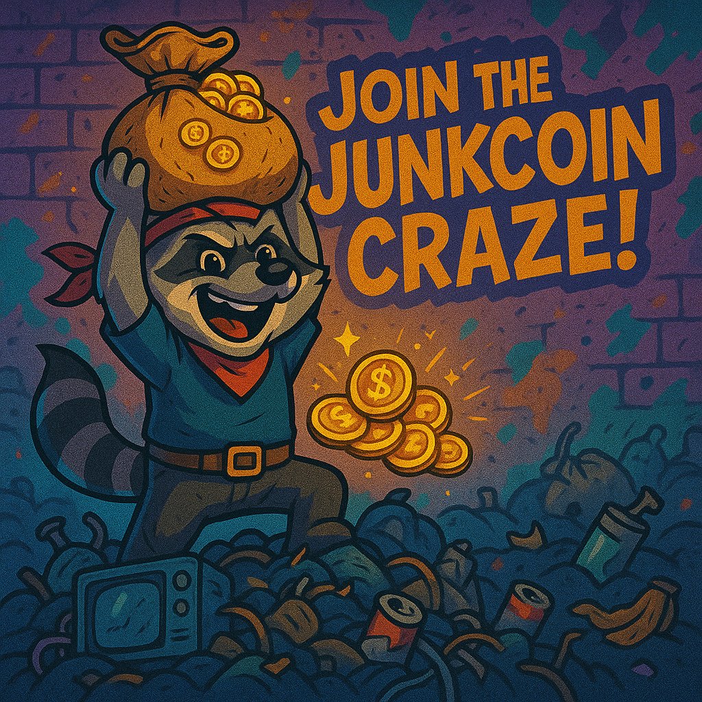 💥 Join the JunkCoin Craze! 💥
We don’t clean up—we collect it ALL! 🗑️💰
Join the $JNK movement and turn trash into treasure in the dirtiest, dankest, and most degen memecoin community on Solana! 🌍🚀
Just pure chaos and Hoarding Like a Pro. 🦝🦝🦝

👉 Don’t miss out. Join the