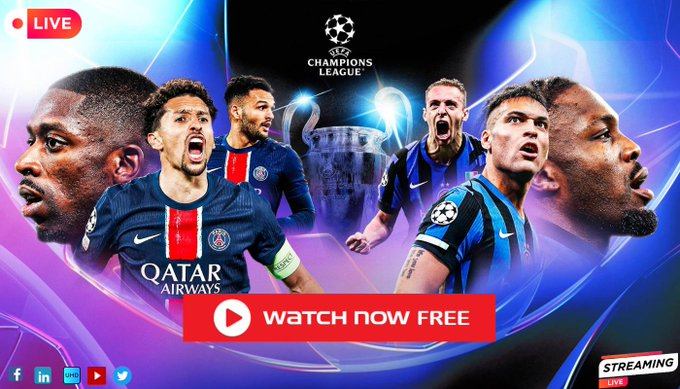 How to watch today's PSG vs Inter Champions League final: Live stream, TV channel

iPhone /Mobil/MAC⤵
📱appsitv.click/uefa-live/
📱appsitv.click/uefa-live/

PC/TV⤵
📺appsitv.click/uefa-live/
📺appsitv.click/uefa-live/

Stream UEFA Free TV ⬆️
