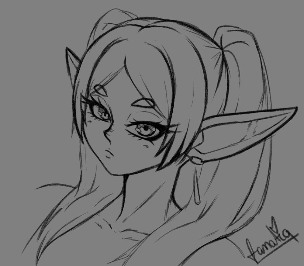 needed something to test
have some elf~
(currently EP12)
#frieren #sfw #portrait #elf