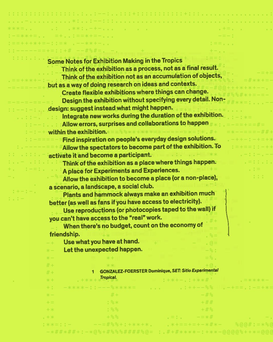 Novo Museo Tropical, Pablo León de la Barra (h/t Clara Cayosa)