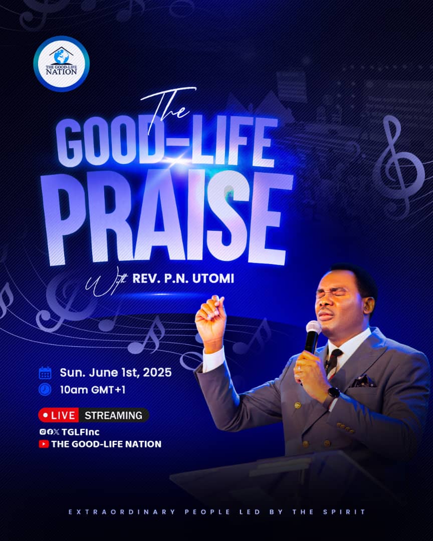 This meeting is God's way of furnishing you for tomorrow! Join us for THE GOOD-LIFE PRAISE tomorrow as RPN communicates to you the mind of God for the month of June by 10 am (GMT+1) online and in all our Church locations worldwide. 

#RPN 

#APeopleCome