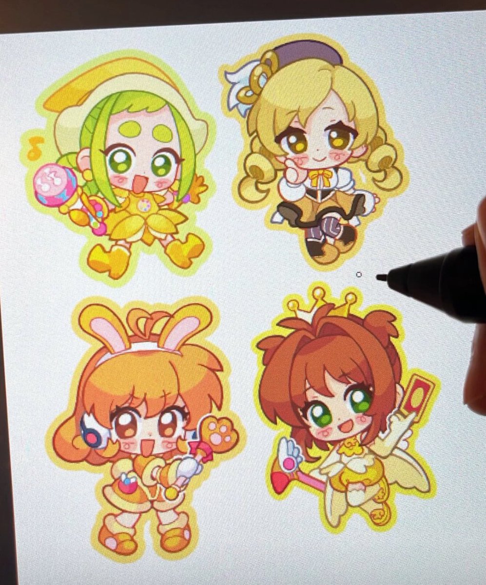 Yellow girlies ⭐️