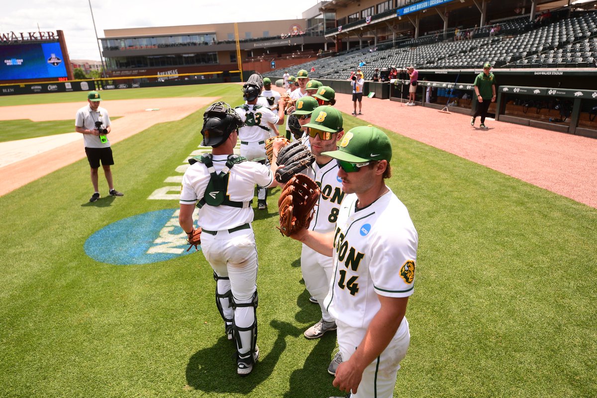 NDSUbaseball's tweet photo. Go time!

We're underway on ESPN+. https://t.co/1VeVIKeGEW