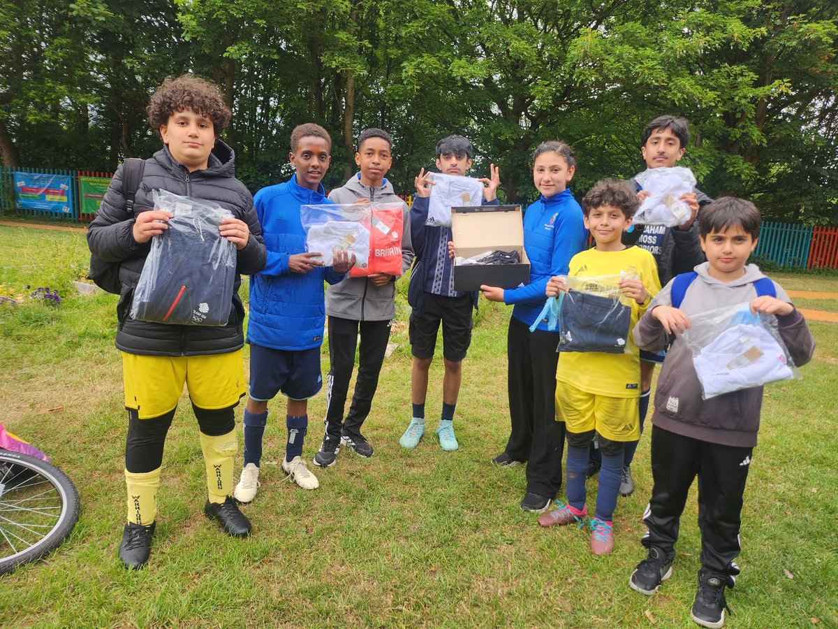AMWarriors1's tweet photo. Thanks to the Cheetham and Crumpsall Neighbourhood Investment fund for helping make it possible we also did picnic in tbe park at Smedley on the Saturday https://t.co/FOU0msADm8