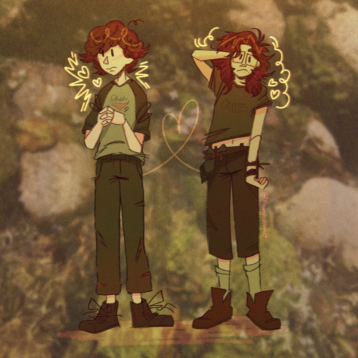 troubledcomet's tweet image. I fear I may only be drawing yumeship from now… 

ANYWAYSSS ME &amp;amp; MY PRECIOUS BAABYYY #Deano from #gavinandstacey #matbaynton #yumetwt #yumeship