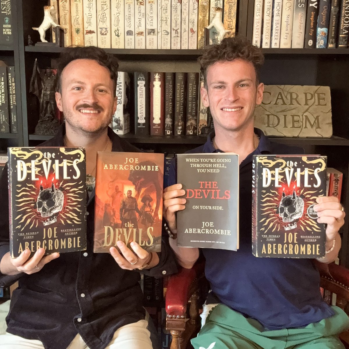 Brother William Gwynne (@thewolfandcrow1) on Twitter photo 3 DAYS UNTIL WE INTERVIEW JOE ABERCROMBIE FOR <a href="/binding_broken/">The Broken Binding | Bookstore</a>!!! 😳 😱
We cannot wait! It is an absolute privilege. Some tickets are still available! Check out our linktree to find them… 3 DAYS UNTIL WE INTERVIEW JOE ABERCROMBIE FOR <a href="/binding_broken/">The Broken Binding | Bookstore</a>!!! 😳 😱
We cannot wait! It is an absolute privilege. Some tickets are still available! Check out our linktree to find them…