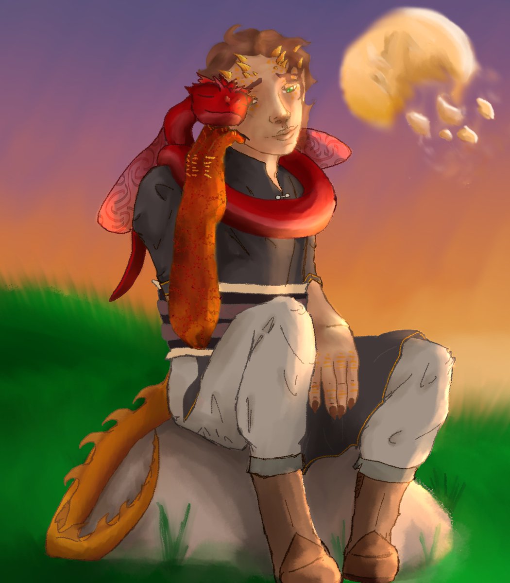 Can anyone tell that #Xantheus is my favourite little mewmew yet?  Calling this piece "I love Trouble" /j #AltheyaTDE #Highrollersdnd