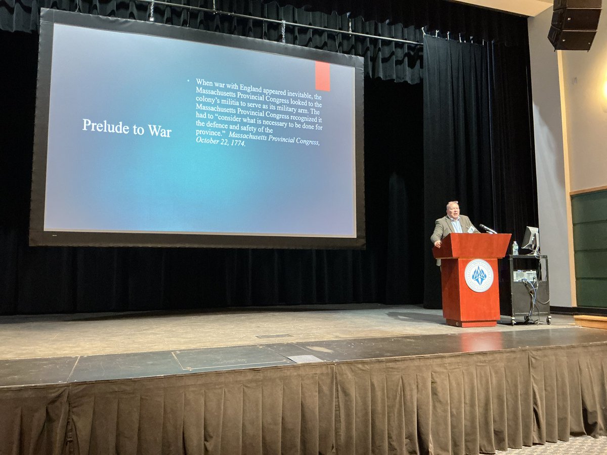 kellehersp's tweet image. My good friend Alexander R. Cain did great job presenting We Stood Our Ground: 250th of the Battles of Lexington and Concord, April 19, 1775 at the Fort Plain Museum's American Revolutionary War Conference 250 #Saratoga250 #america250