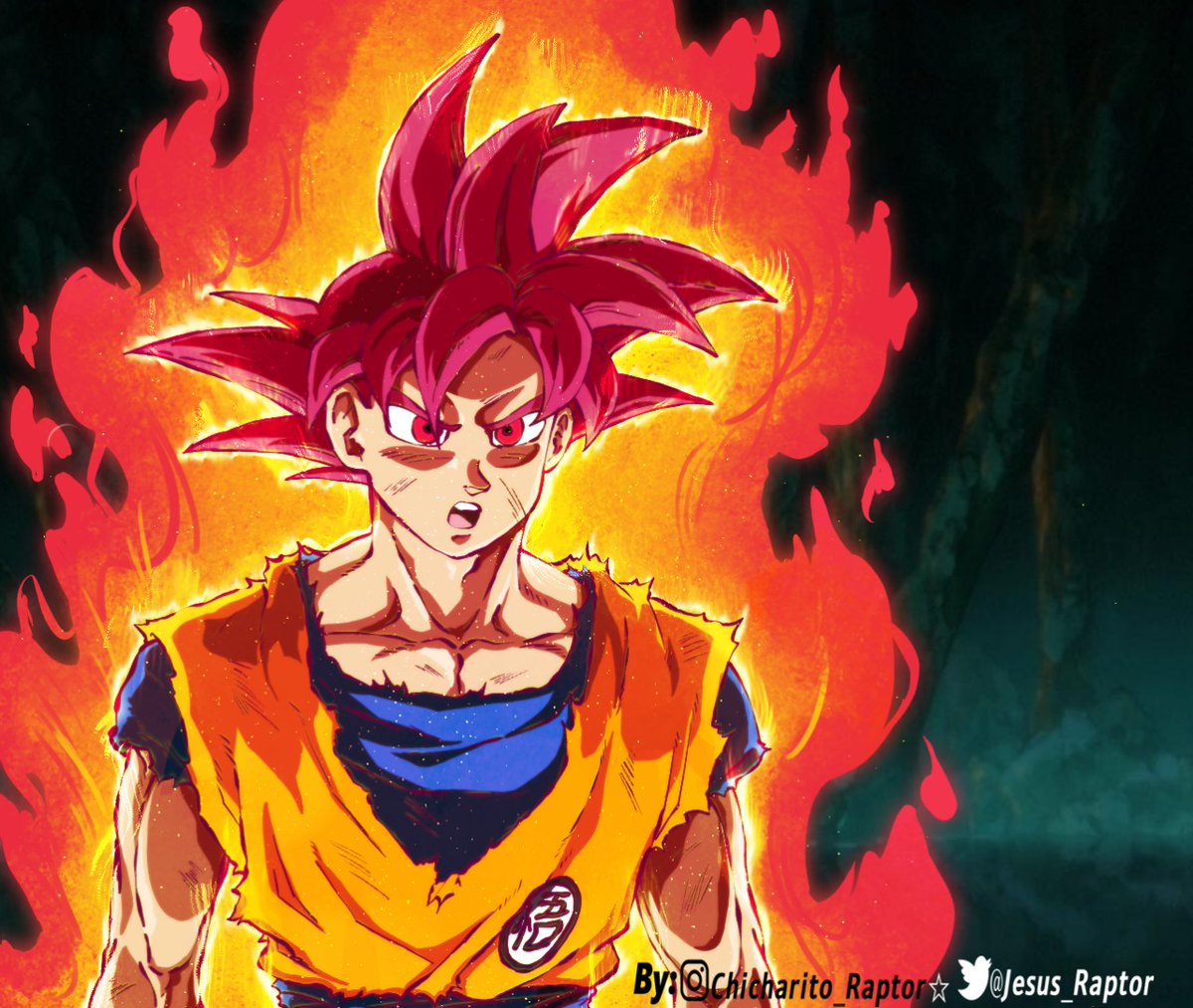 Jesus_Raptor19's tweet photo. Goku "SSJ Dios"
#DragonBall #Goku #ssjgod #SSJ #dragonballfanart https://t.co/mYx0ORIROZ