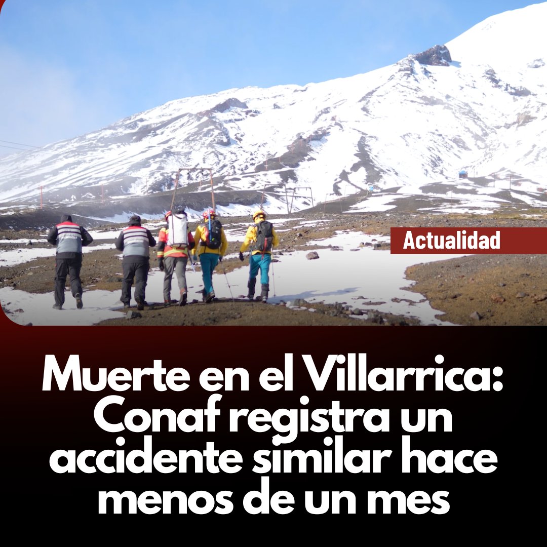 La voz de Pucon (@lavozdepucon) on Twitter photo Muerte en el Villarrica: <a href="/conaf_minagri/">CONAF - Corporación Nacional Forestal</a> registra un accidente similar hace menos de un mes #VolcánVillarrica #Pucón #Accidente
lavozdepucon.cl/2025/05/31/mue… Muerte en el Villarrica: <a href="/conaf_minagri/">CONAF - Corporación Nacional Forestal</a> registra un accidente similar hace menos de un mes #VolcánVillarrica #Pucón #Accidente
lavozdepucon.cl/2025/05/31/mue…
