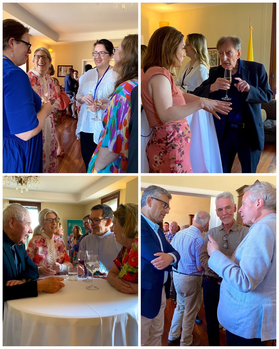 IrlEmbHolySee's tweet image. It was a great pleasure to gather with our community, and our friends of the Irish in Rome Conference on Thursday evening to celebrate the Irish presence in Rome and 400 years of the founding of St. Isidore’s.🇮🇪