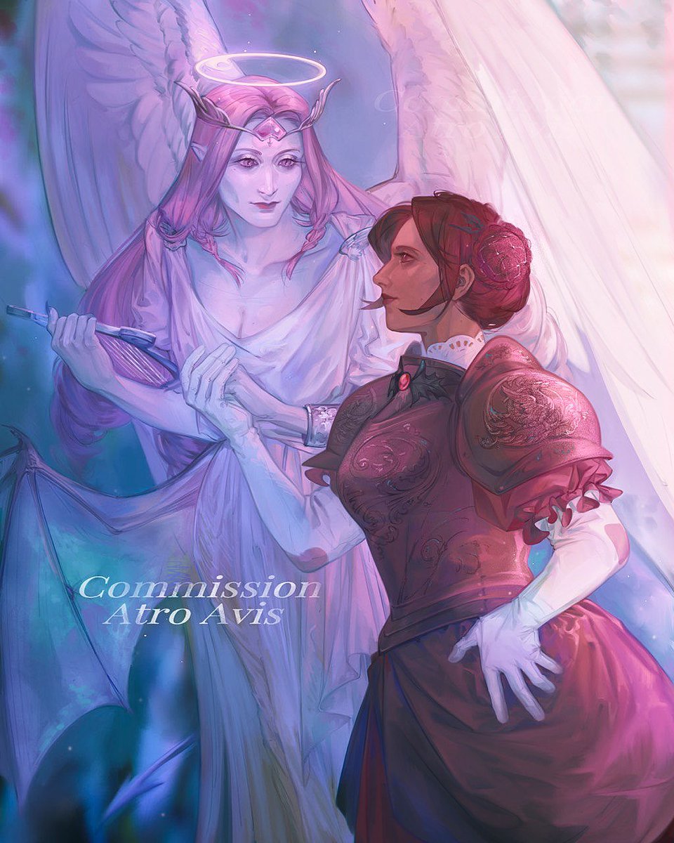 Atro_Avis's tweet image. Eternal Sugar x Hollyberry fanart
Commission for @Luluthorn27
#cookierunkingdom #crkfanart