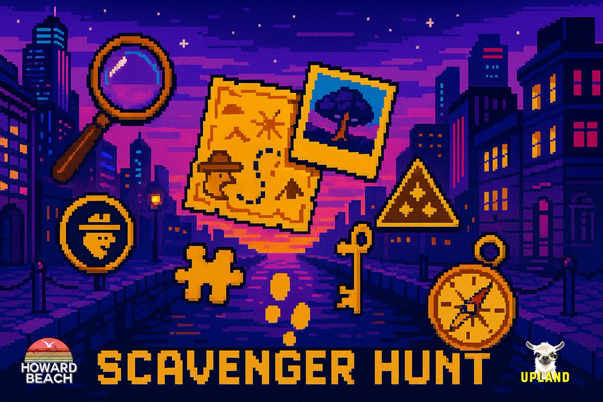 Howard Beach (@hbnode) on Twitter photo ๐ฏ <a href="/UplandMe/">Upland</a> Genesis Week kicks off with a bang!
Join the Howard Beach Scavenger Hunt โ fully automated, on-chain & open to all Uplanders! ๐งฉ
๐๏ธ 1 week to play
๐ 11 clues across HB
๐ Prizes for Top 3
๐ง Powered by real in-game movement
Start now ๐
๐ discord.gg/j4p7Jvhd4Z ๐ฏ <a href="/UplandMe/">Upland</a> Genesis Week kicks off with a bang!
Join the Howard Beach Scavenger Hunt โ fully automated, on-chain & open to all Uplanders! ๐งฉ
๐๏ธ 1 week to play
๐ 11 clues across HB
๐ Prizes for Top 3
๐ง Powered by real in-game movement
Start now ๐
๐ discord.gg/j4p7Jvhd4Z
